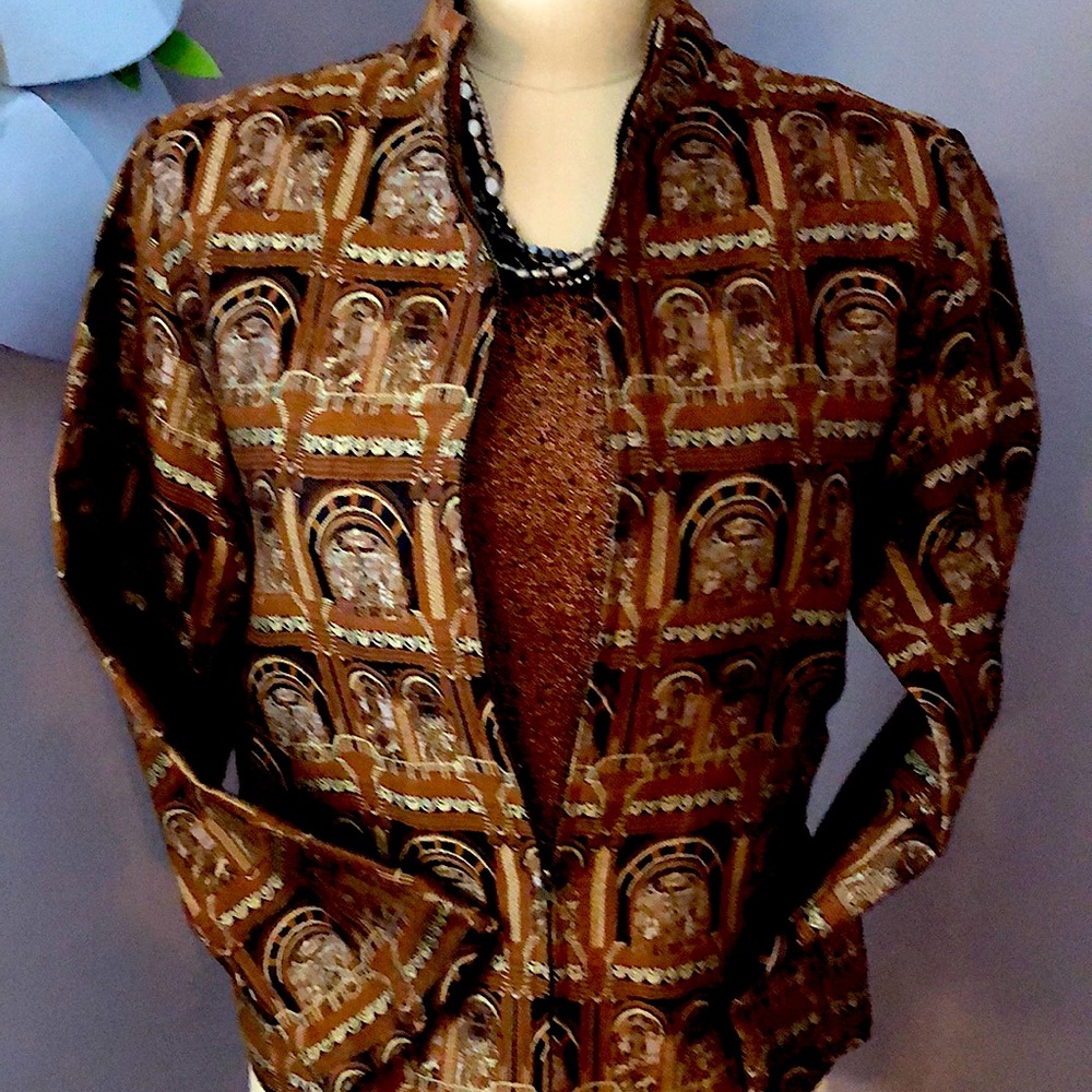 Chico’s Silk blend jacket